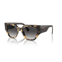 Óculos De Sol Vogue Eyewear Feminino 0vo5409s Yellow Tortoise Grey Gradient